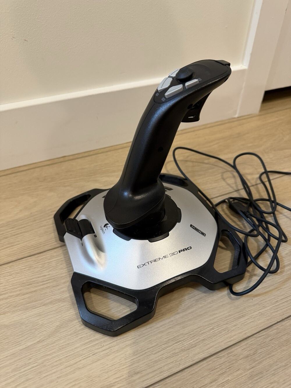 LOGITECH Extreme 3D PRO X3D J-UK17 USB Flight PC USB Simulator Joystick